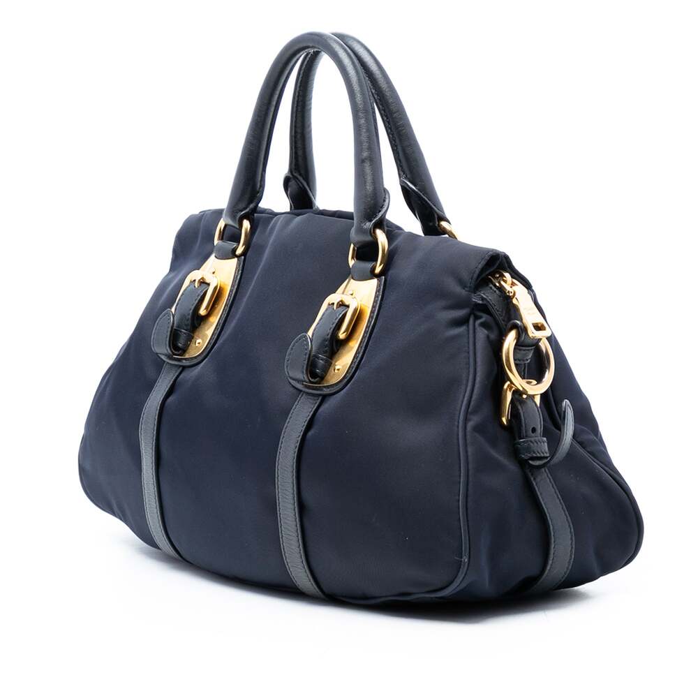 Prada Convertible Belted Satchel #251327P60B - Picture 2 of 6